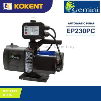 Gemini Automatic Pump 800W, 36m, 3 imperller, 1, 9kg EP230PC