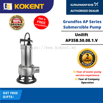 Grundfos Unilift AP35B.50.08.1.V Manual Submersible Pump