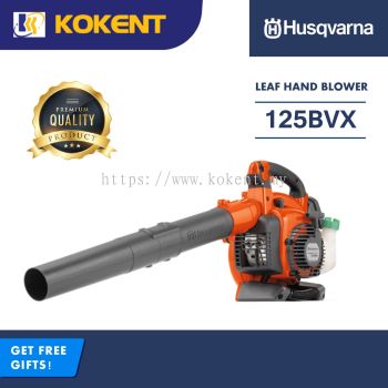 HUSQVARNA BACKPACK LEAF BLOWER WITH PETROL ENGINE 125BVX 