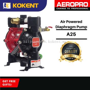 Aeropro Air Powered Diaphragm Pump A25 60L/min