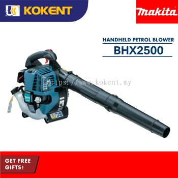 Makita Hand Held Petrol Blower 24.5mL, 4-stroke, 4.4kg BHX2500