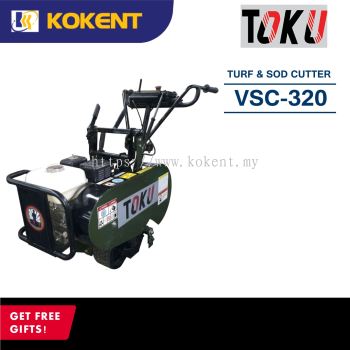 TOKU Turf & Sod Cutter with Honda Petrol Engine VSC-320