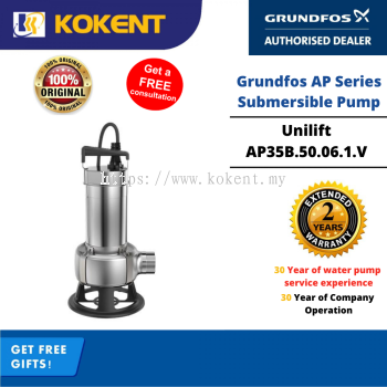 Grundfos Unilift AP35B.50.06.1.V Manual Submersible Pump