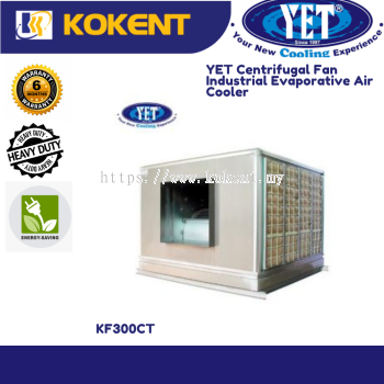 Centrifugal Fan Industrial Evaporative Air Cooler System Type (Belt-Driven) KF300CT