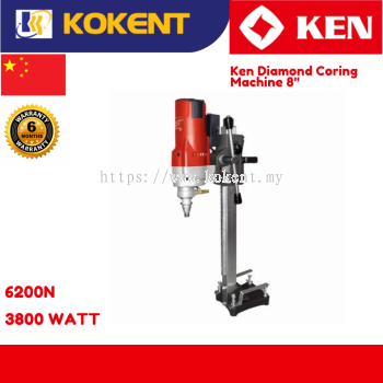 Ken Electric Diamond Coring Machine 8" 6200N