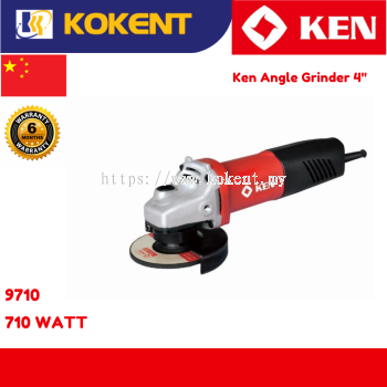 Ken Electric Angle Grinder 4" 9710