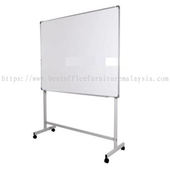 SINGLE SIDED WHITE BOARD WITH MOBILE STAND-whiteboard bandar botanic | whiteboard bandar bukit raja | whiteboard bandar bukit tinggi