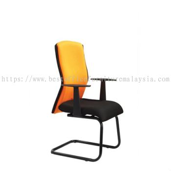 ORANGE FABRIC VISITOR OFFICE CHAIR - Top 10 Best Value Fabric Office Chair | Fabric Office Chair Taman Puchong Utama | Fabric Office Chair Taman Perindustrian Puchong | Fabric Office Chair Ampang Jaya