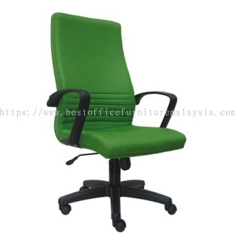 DEMO FABRIC HIGH BACK OFFICE CHAIR - Top 10 Must Have Fabric Office Chair | Fabric Office Chair IOI Mall Puchong | Fabric Office Chair Puchong Business Park | Fabric Office Chair Mytown Shopping Centre
