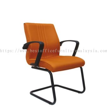 LINER FABRIC VISITOR OFFICE CHAIR - Top 10 Must Have Fabric Office Chair | Fabric Office Chair Happy Garden | Fabric Office Chair Taman OUG | Fabric Office Chair Sri Hartama