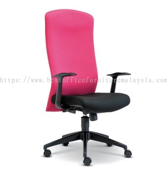 SKILL FABRIC HIGH BACK OFFICE CHAIR - Anniversary Sale Fabric Office Chair | Fabric Office Chair LDP Furniture Mall | Fabric Office Chair Icon City PJ | Fabric Office Chair Menjalara