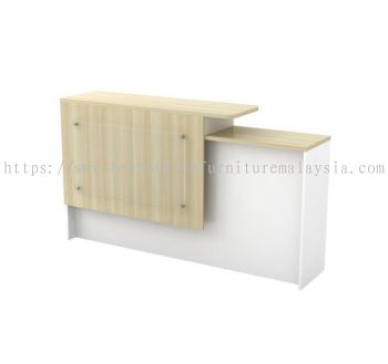MUPHI RECEPTION COUNTER OFFICE TABLE - top 10 best model reception counter office table | reception counter office table setia avenue | reception counter office table bandar bukit raja | reception counter office table klcc