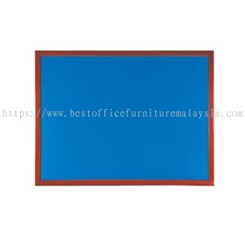 OFFICE NOTICE BOARD WOODEN FRAME BROWN COLOUR - promotion | notice board balakong | notice board mahkota cheras | notice board puchong 