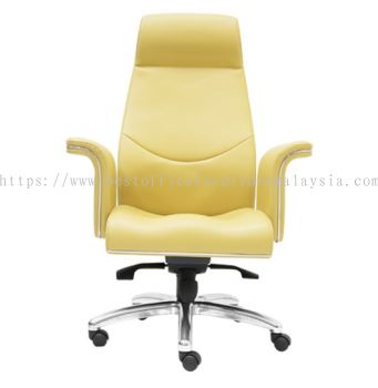 WIGAN DIRECTOR LEATHER OFFICE CHAIR HIGH BACK CHAIR-director office chair bangsar | director office chair seputeh | director office chair cheras