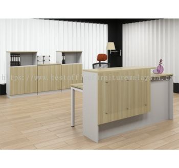 MUPHI RECEPTION COUNTER OFFICE TABLE - top 10 best reception counter office table | reception counter office table segambut | reception counter office table ampang | reception counter office table puchong