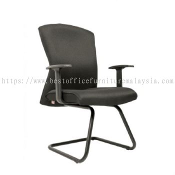 CHERRY FABRIC VISITOR OFFICE CHAIR - Year End Sale Fabric Office Chair | Fabric Office Chair Bangsar Village | Fabric Office Chair TMC Bangsar | Fabric Office Chair Taman Maluri