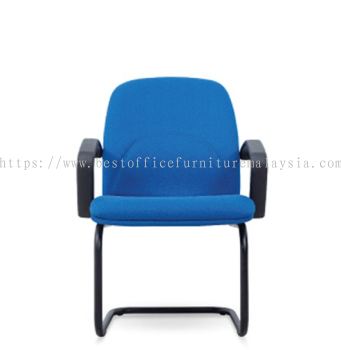 PERSICA FABRIC VISITOR ARM OFFICE CHAIR - Top 10 Most Popular Fabric Office Chair | Fabric Office Chair Balakong | Fabric Office Chair The Mines | Fabric Office Chair Taman Muda