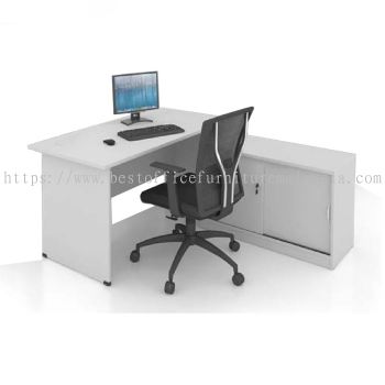5 FEET OFFICE TABLE | STUDY TABLE | COMPUTER TABLE C/W SIDE CABINET SET - Office Table Sungai Besi | Office Table Sri Petaling | Office Table Seri Kembangan | Office Table Gombak