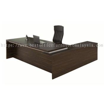 FINO EXECUTIVE DIRECTOR OFFICE TABLE WITH SIDE OFFICE CABINET - Selling Fast Director Office Table | Director Office Table Setiawangsa | Director Office Table Taman Maluri | Director Office Table Ampang Jaya
