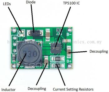 TP-5100 Lithium Battery Charging Management System Module/ 