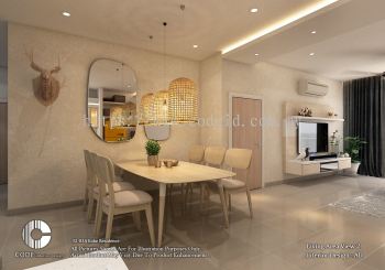 Dining Area Interior Design Penang