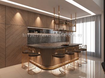 Pantry Bar Table Area Design