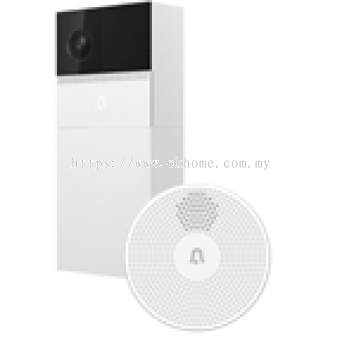 1080P Wire Free Video Door Bell With Indoor Bell