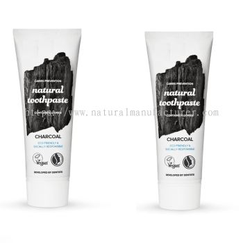 High Quality Home Whitening Herbal Natural Charcoal Tooth paste For Adults