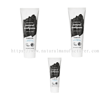 Natural Organic Charcoal Tooth paste
