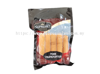 Supremo Pork Frankfurter 400gm