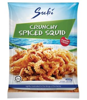 Subi Crunchy Spiced Squid 400gm