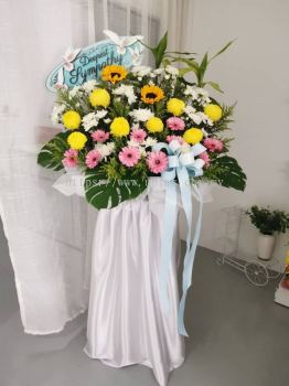 Wreathed Flower With Box 250 ( 2 )