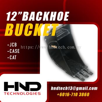 BACKHOE BUCKET 12" (1FT)