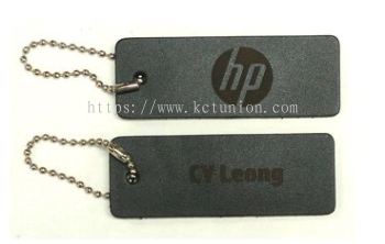 L1393 Leather Name Tag