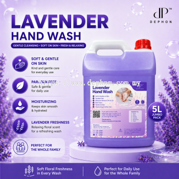 5 Liter Lavender Hand Wash Soap Liquid Hand Soap
