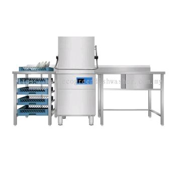 Digital Board Hood Type Dishwasher 