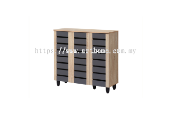 TORI 3DOORS SHOE CABINET