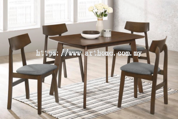 WOODEN DINING SET 1+4 (BEYOND B + KEN B)