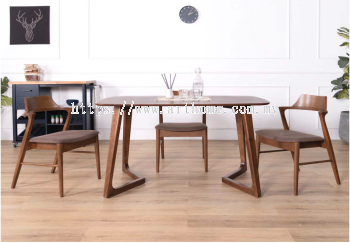 Francisco Dining Table & Soren Dining Chair