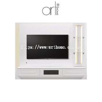 EL-D65G (WHITE) WALL TV CABINET