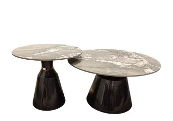 MODERN ROUND COFFEE TABLE SET (EDWD5082)