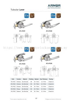 ARMOR Tubular Leverset