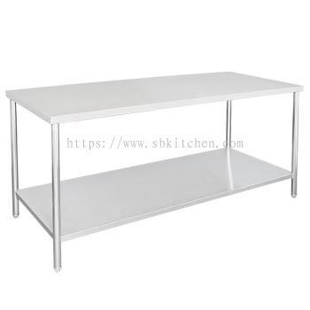 Stainless Steel Working Table (2 Tier)