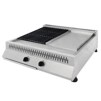Char Broiler with Hotplate