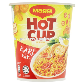 Maggie Hot Cup Instant Noodle Curry Flavour