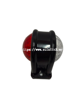 LED SIDE MAKER LAMP RED/WHITE 24V