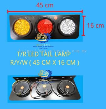T/R LED TAIL LAMP R/Y/W