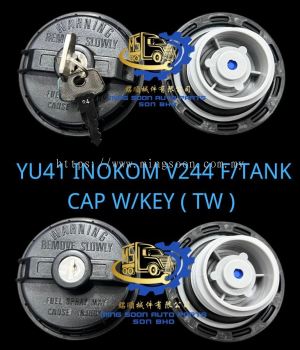 YU41 INOKOM V244 F/TANK CAP W/KEY ( TW )