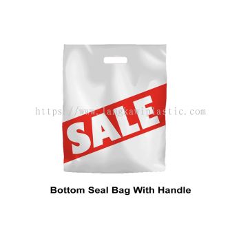 Shopper Bag with Oval Shape Handle