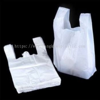 White Color Singlet Bag